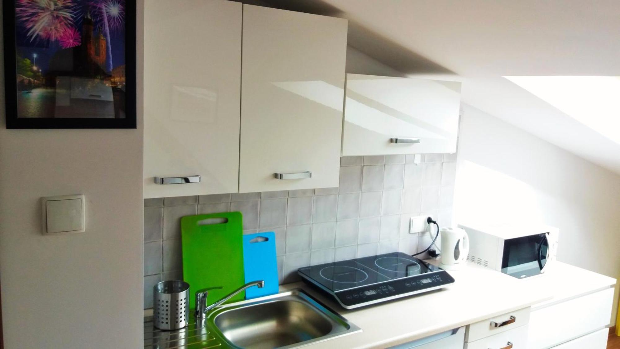 Nice Attic Studio Close To Old Town Air Conditioning - Klimatyzacja Krakau Exterior foto